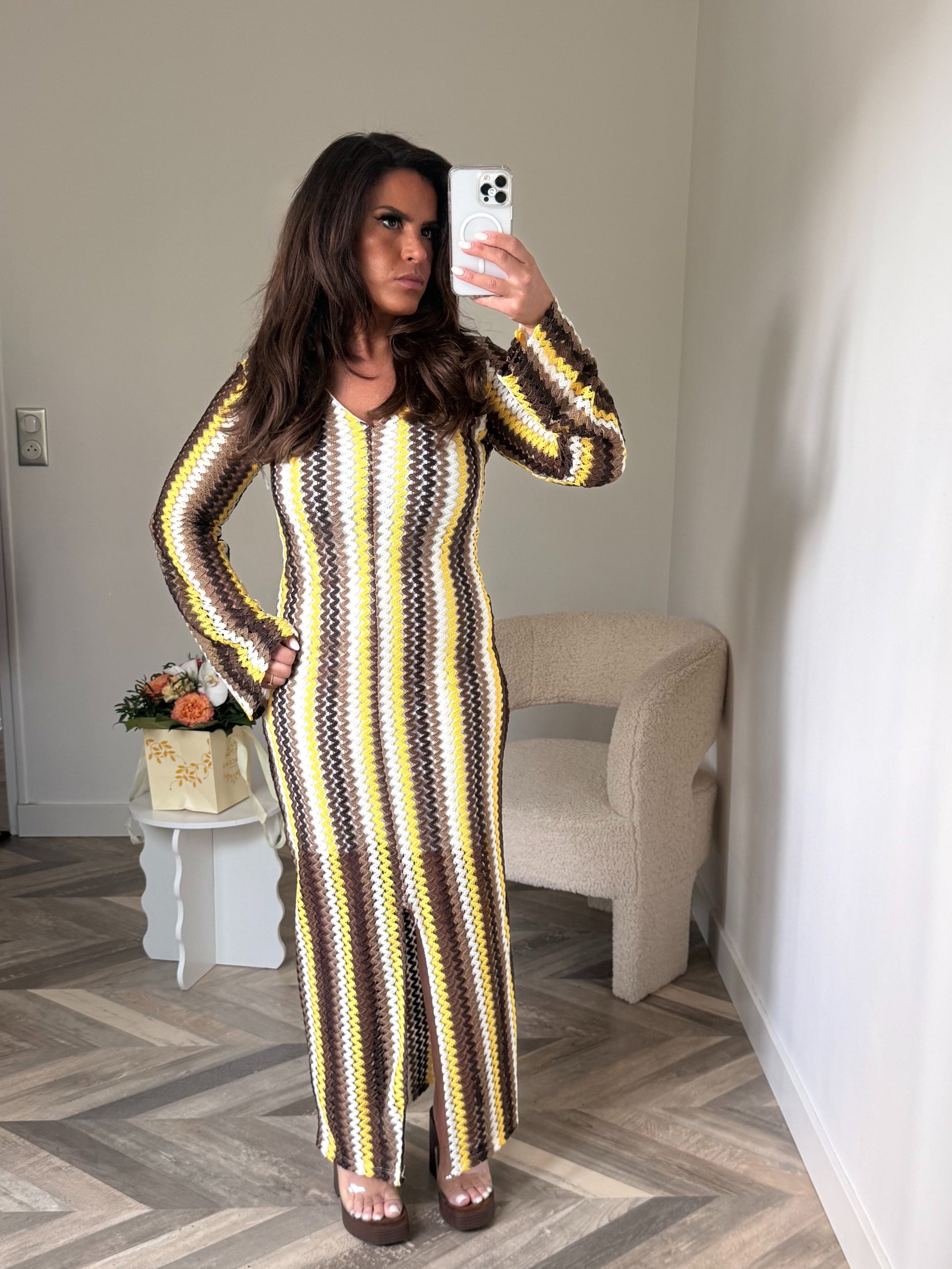 ROBE LONGUE CROCHET
