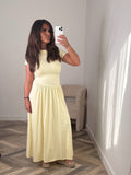 ROBE LONGUE DRAPÉE