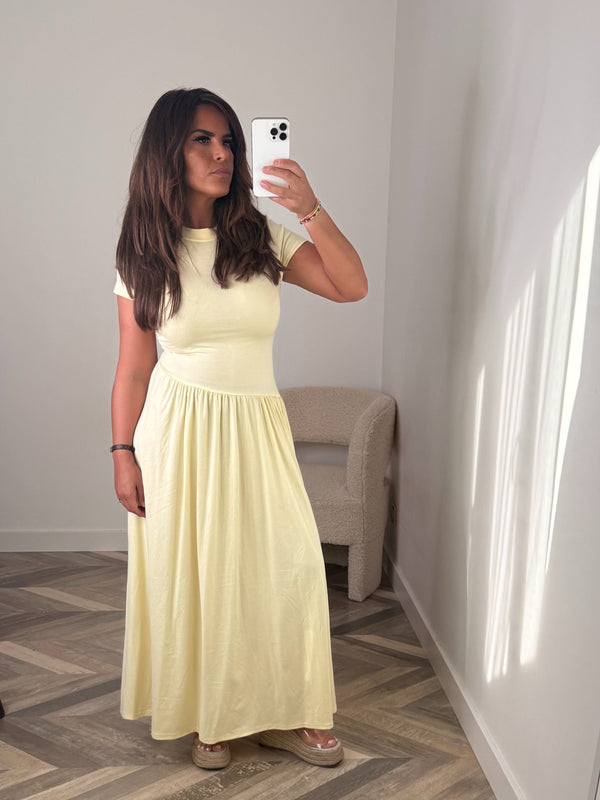 ROBE LONGUE DRAPÉE
